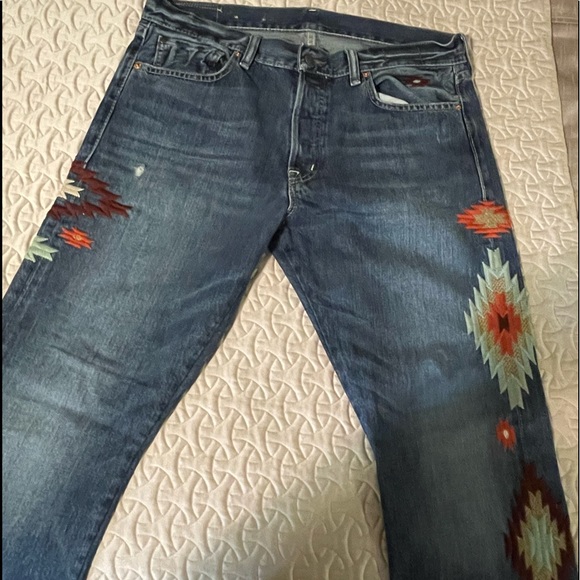🌵DENIM&SUPPLY🌵SOUTHWESTERN EMBROIDERED JEANS - Picture 8 of 12